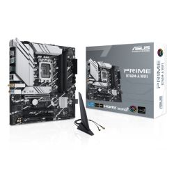 Asus PRIME B760M-A WIFI, Intel B760, 1700, Micro ATX, 4 DDR5, 2 HDMI, DP, Wi-Fi 6, 2.5G LAN, PCIe4, 2x M.2 Asus PRIME B760M-A WIFI, Intel B760, 1700, Micro ATX, 4 DDR5, 2 HDMI, DP, Wi-Fi 6, 2.5G LAN, PCIe4, 2x M.2